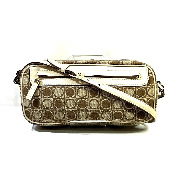 フェラガモ ガンチーニ柄 AU-21 3323 バッグ ショルダーバッグ ハンドバッグ レディース【中古】の通販は