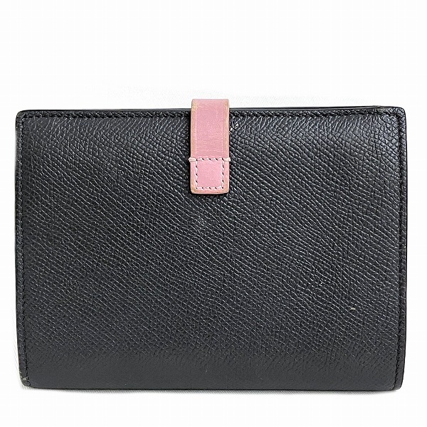 セリーヌ CELINE バイカラー ミディアム ストラップ ウォレット