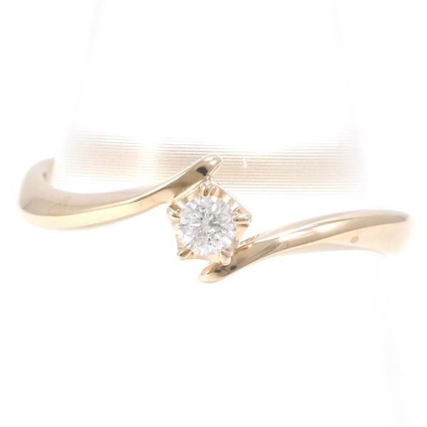 ミッシェルクラン K10PG リング 指輪 9号 ダイヤ 0.07 総重量約1.4g  