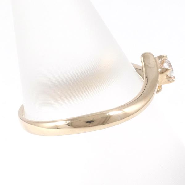 ミッシェルクラン K10PG リング 指輪 9号 ダイヤ 0.07 総重量約1.4g  