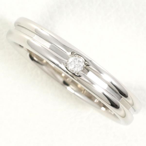 ユキコハナイ PT900 リング 指輪 9号 ダイヤ 総重量約4.2g 中古ジュエリーの通販は