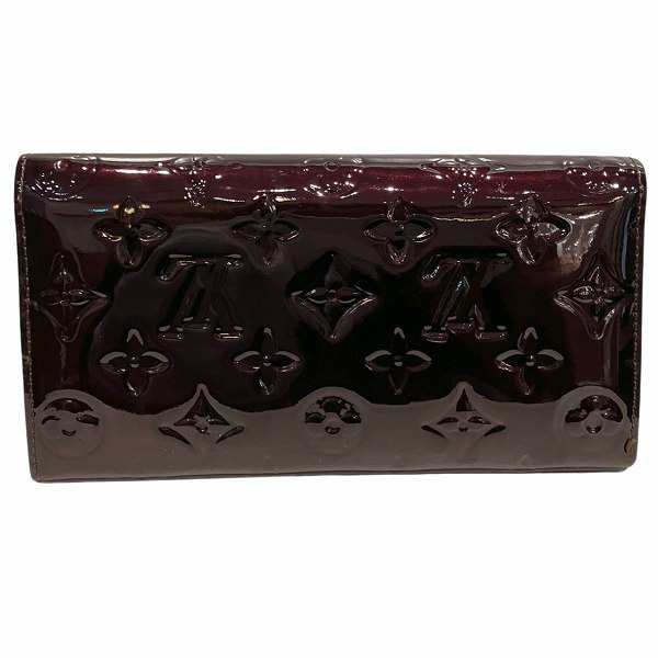 ルイヴィトン Louis Vuitton モノグラムヴェルニ ポルトフォイユ サラ M93524 長財布 2つ折り財布 レディース【中古】