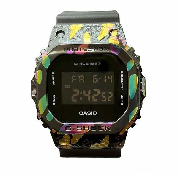 カシオ G-SHOCK GM-5640GEM-1JR クォーツ 40周年限定モデル 時計 腕時計 メンズ【中古】