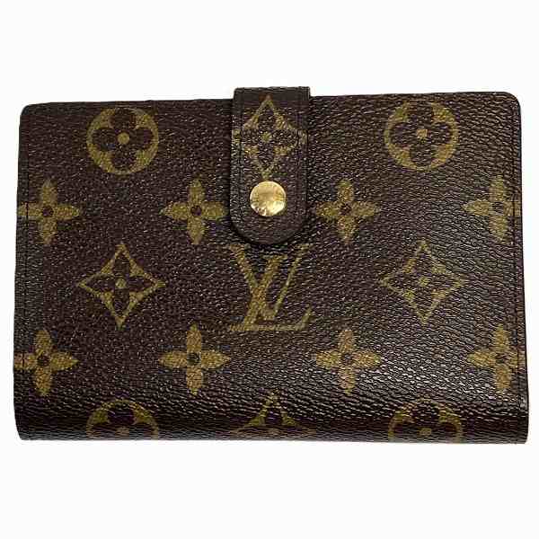 ルイヴィトン Louis Vuitton モノグラム ポルトフォイユ ヴィエノワ M61674 2つ折り財布 レディース【中古】