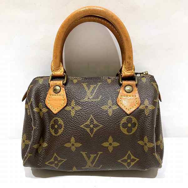 ルイヴィトン Louis Vuitton モノグラム ミニスピーディ M41534 バッグ ハンドバッグ レディース【中古】