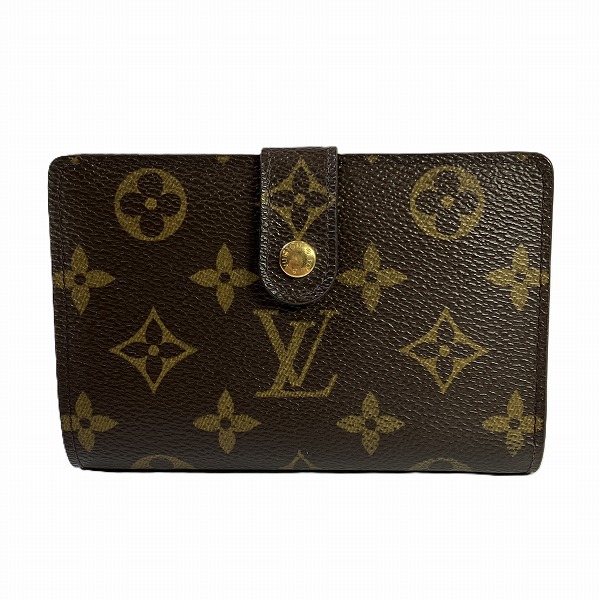 ルイヴィトン Louis Vuitton モノグラム ポルト モネビエ ヴィエノワ M61663 2つ折り財布 レディース【中古】