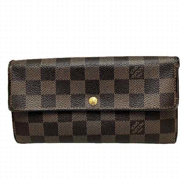 ルイヴィトン Louis Vuitton ダミエ ポルトフォイユ サラ N61734 長財布 2つ折り長財布 ユニセックス【中古】