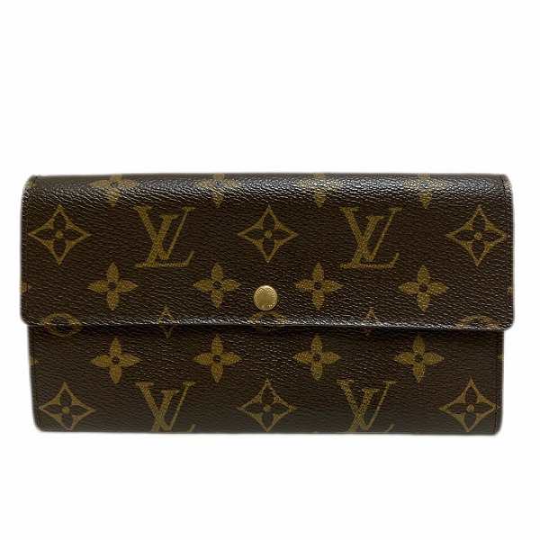 ルイヴィトン Louis Vuitton モノグラム ポルトフォイユ サラ ポシェット ポルトモネ クレディ M61726 財布 長財布 ユニセックス【中古】