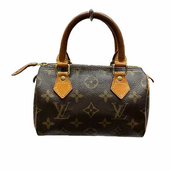 ルイヴィトン Louis Vuitton モノグラム ミニスピーディ M41534 バッグ ハンドバッグ レディース【中古】