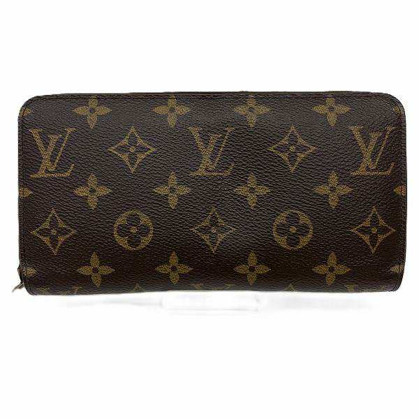 ルイヴィトン Louis Vuitton モノグラム ジッピーウォレット M41895 ラウンドファスナー 長財布 レディース【中古】