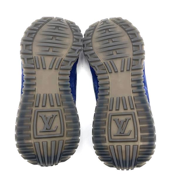 ルイヴィトン Louis Vuitton ランアウェイライン ダミエアンフィニ スニード スニーカー 23.5cm レディース 小物【中古】