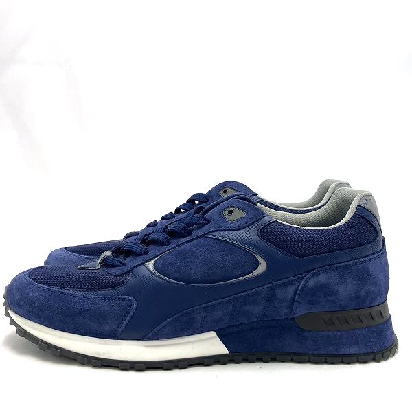 ルイヴィトン Louis Vuitton ランアウェイライン ダミエアンフィニ スニード スニーカー 23.5cm レディース 小物【中古】