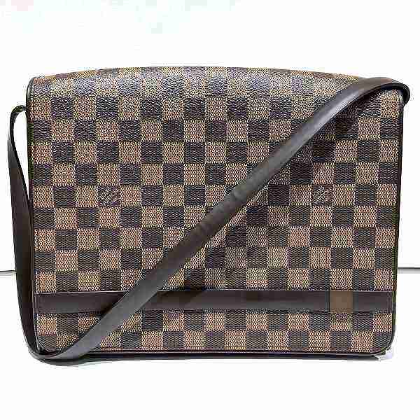 ルイヴィトン Louis Vuitton ダミエ トライベッカ カレ N51161 バッグ ショルダーバッグ ユニセックス【中古】