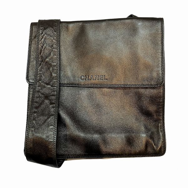シャネル CHANEL レザー バッグ ショルダーバッグ レディース【中古】