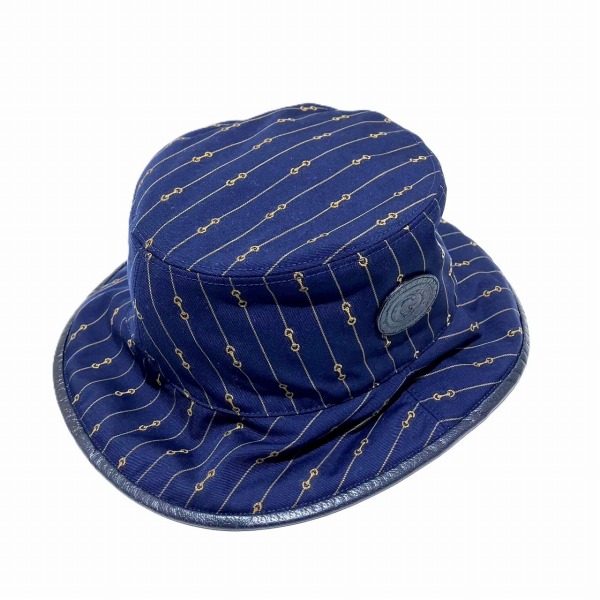 グッチ GUCCI GG×ホースビット 700851 ブランド小物 帽子 ユニセックス【中古】