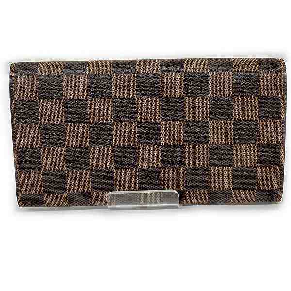 ルイヴィトン Louis Vuitton ダミエ ポルトフォイユ サラ 旧型 N61726 財布 2つ折り財布 レディース【中古】