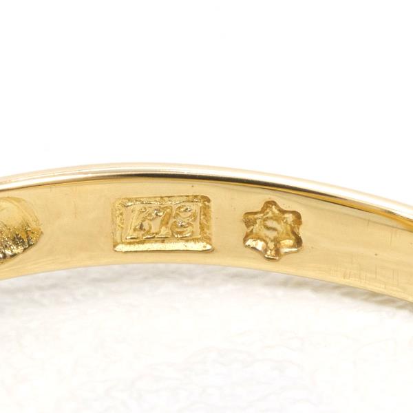 K18 18金 YG イエローゴールド リング 指輪 11.5号 ダイヤ 0.015 総  