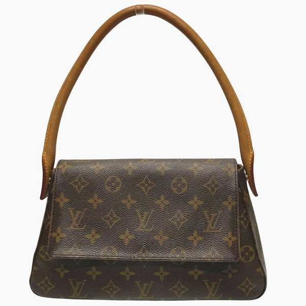 ルイヴィトン Louis Vuitton モノグラム ミニルーピング M51147 バッグ ハンドバッグ レディース【中古】