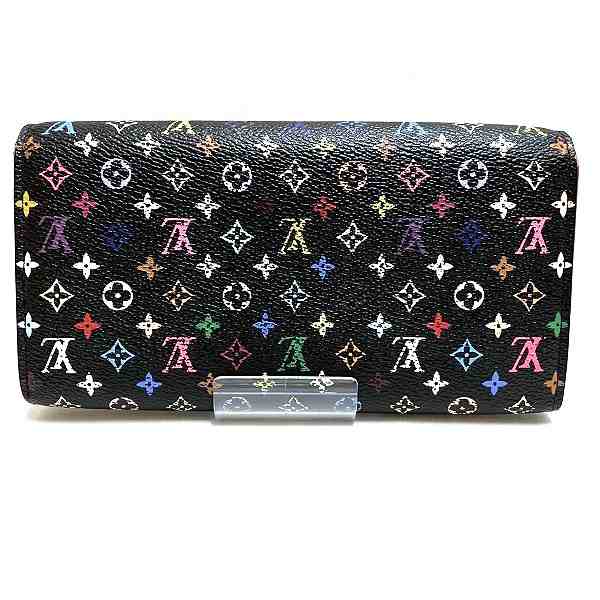 ルイヴィトン Louis Vuitton マルチカラー ポルトフォイユ サラ M93533 長財布 2つ折り財布 レディース【中古】