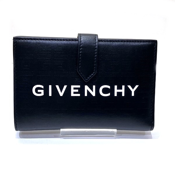 ジバンシィ BB60K8B1J5 Gカット ミディアムウォレット 2つ折り財布 ユニセックス【中古】