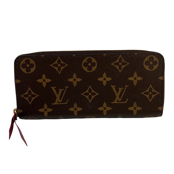 ルイヴィトン Louis Vuitton モノグラム ポルトフォイユ クレマンス M60742 長財布 レディース【中古】