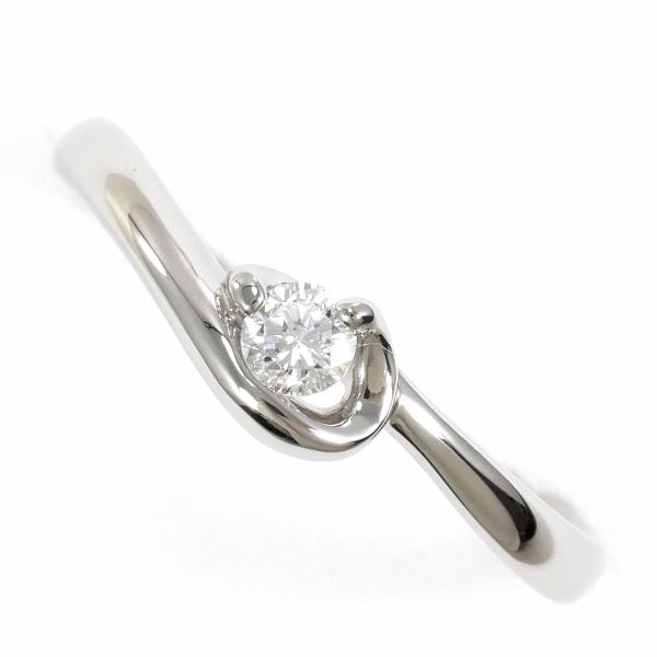 PT900 プラチナ リング 指輪 8号 ダイヤ 0.1 総重量約2.3g 中古ジュエリーの通販は