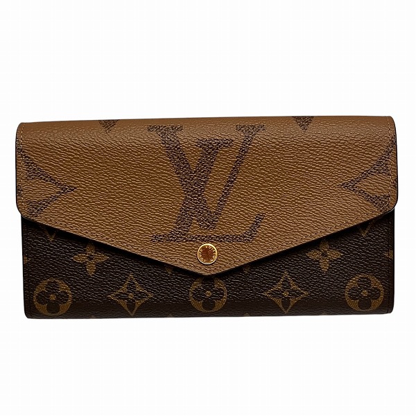 ルイヴィトン Louis Vuitton モノグラム ジャイアント ポルトフォイユ・サラ M80726 長財布 2つ折り財布 ユニセックス【中古】