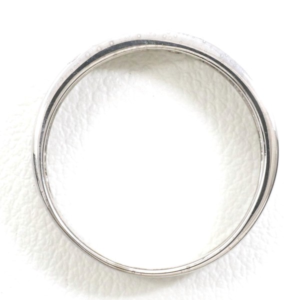 K14 14金 WG ホワイトゴールド リング 指輪 11号 ダイヤ 総重量約2.4g