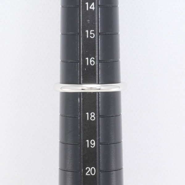 4℃ PT950 リング 指輪 17号 ピンクトルマリン ダイヤ 総重量約4.9g 中古ジュエリーの通販は