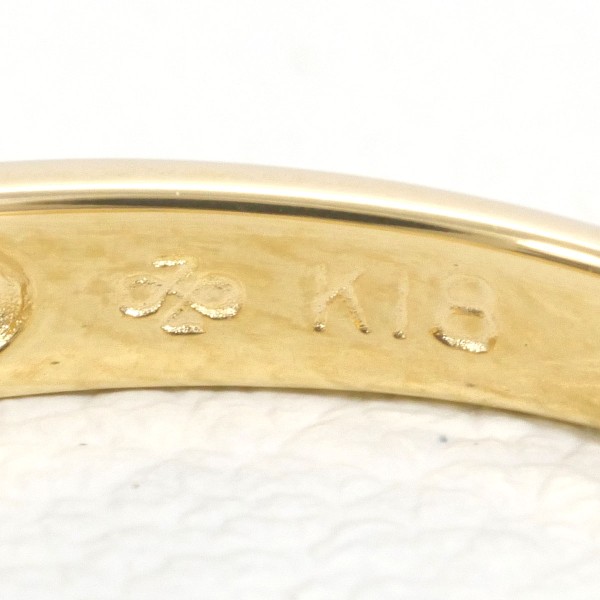 K18 18金 YG イエローゴールド リング 指輪 10.5号 ダイヤ 0.03 総重量約1.6g 中古ジュエリーの通販は