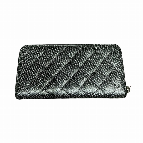シャネル CHANEL マトラッセ チェーンミー A800003 長財布 レディース【中古】_8