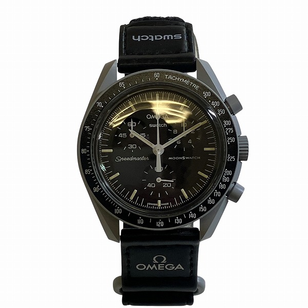 スウォッチ スピードマスター ミッション トゥ ザムーン SO33M100 クォーツ 時計 腕時計 メンズ【中古】の通販は