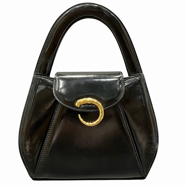 カルティエ Cartier パンテール パンサー エナメルレザー バッグ 