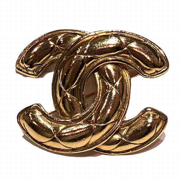 人気の新作 シャネル CHANEL ブランド小物 ゴールド 1142 ココマーク ブローチ