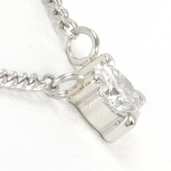 PT850 プラチナ ネックレス ダイヤ 0.26 総重量約3.1g 約41cm PT850 プラチナ ネックレス ダイヤ 0.26 総重量約3.1g 約41cm