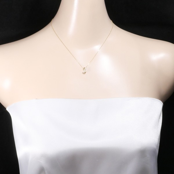 ヴァンドーム青山 K18YG ネックレス パール(真珠) ダイヤ 総重量約1.2g 約40cm 中古ジュエリーの通販は