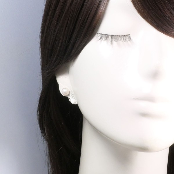 PT900 プラチナ イヤリング パール(真珠) 総重量約2.3g 中古ジュエリーの通販は