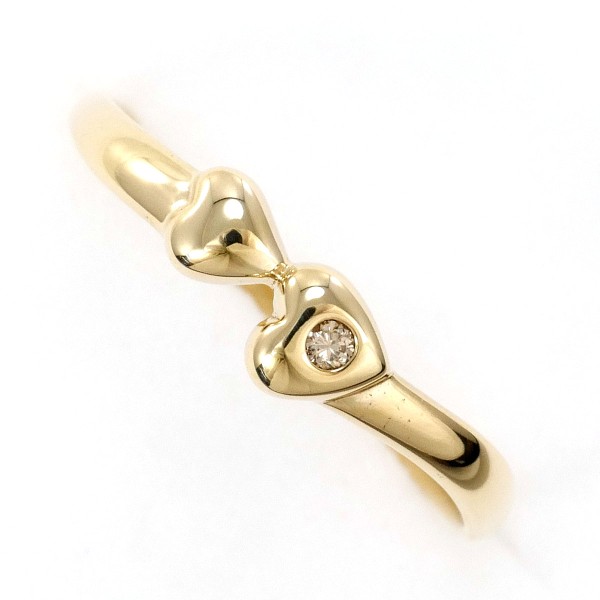 K9 YG 一粒 ダイヤモンド リング 11号 K9 YG 一粒 ダイヤモンド リング 11号 ジュエリーマキ デザイン ダイヤ