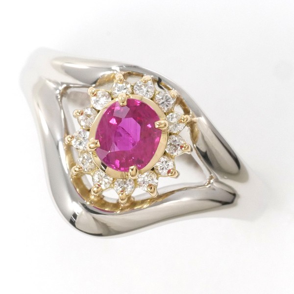 ☆新品☆PT900ダイヤモンド0.50カラットファッションリング　Size11 ☆新品☆PT900ダイヤモンド0.50カラットファッションリング Size11