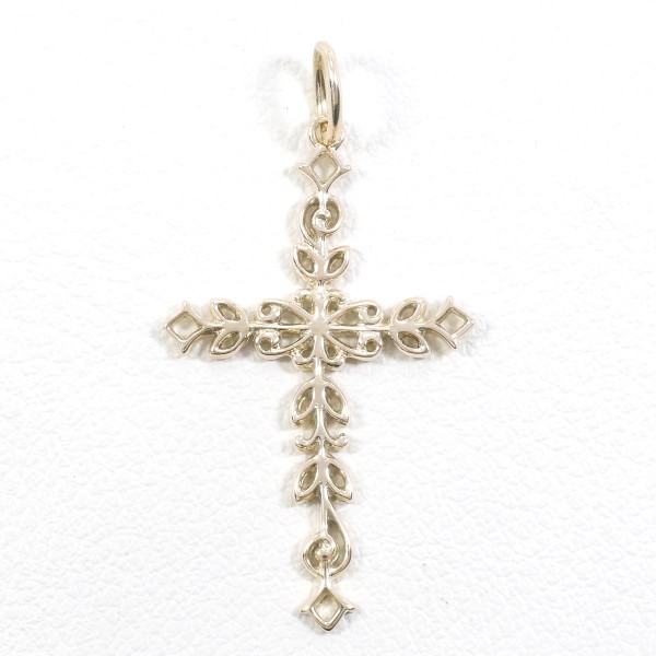 アガット agete K10 チャーム ペンダントトップ 1pダイヤモンド