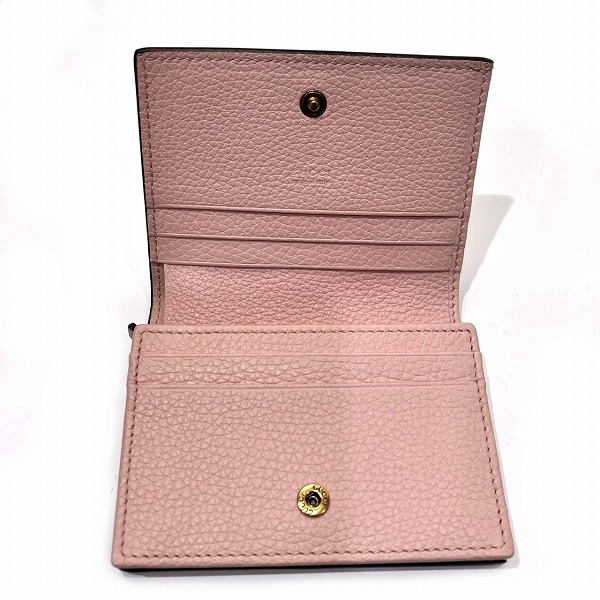 グッチ GUCCI アニマリエ ビー 460185 蜂 レザー 2つ折り財布 レディース【中古】_2