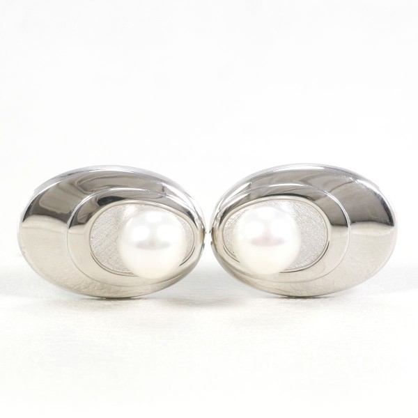 ブラックロジウム クロス 十字架 百合の花 シルバー925 ウォレットチェーン