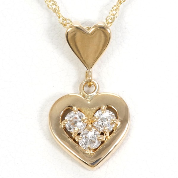 K18 約40cm 総重量約2.2g イエロー ゴールド チェーン ネックレス