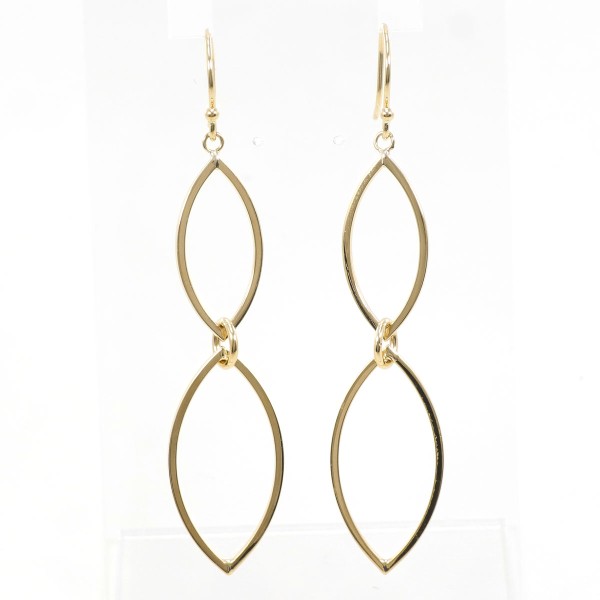 K18 18金 YG イエローゴールド ピアス 総重量約3.5g 中古ジュエリー ピアス 