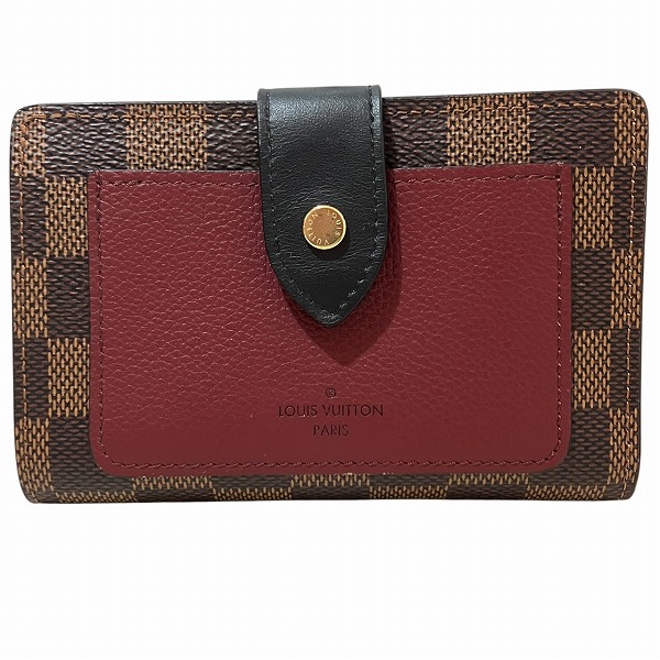 ルイヴィトン Louis Vuitton ダミエ ポルトフォイユ・ジュリエット N60381 2つ折り財布 レディース【中古】
