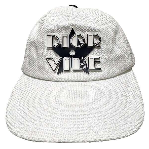 ディオール ホワイト 57サイズ アパレル キャップ ユニセックス 小物【中古】