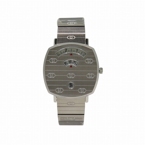 グッチ GUCCI グリップ YA157401 クォーツ 157.4 時計 腕時計 ボーイズ  