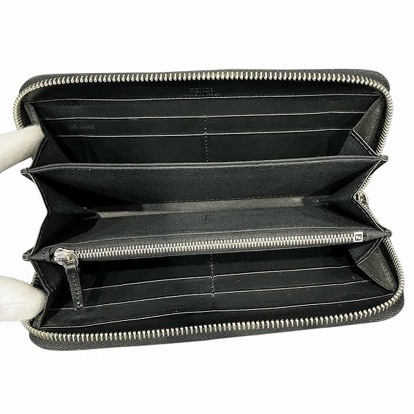 フェンディ FENDI モンスター 7M0210 ラウンドジップ 長財布 メンズ