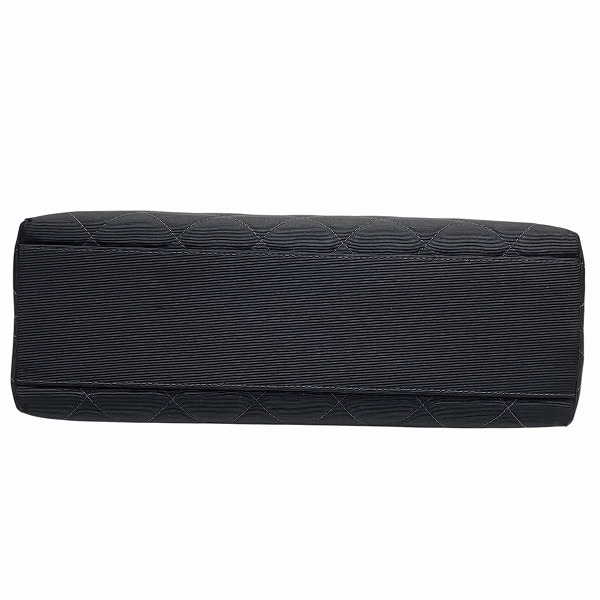 シャネル CHANEL マトラッセ コットン チェーン ココマーク ブラック バッグ ショルダーバッグ レディース【中古】_2