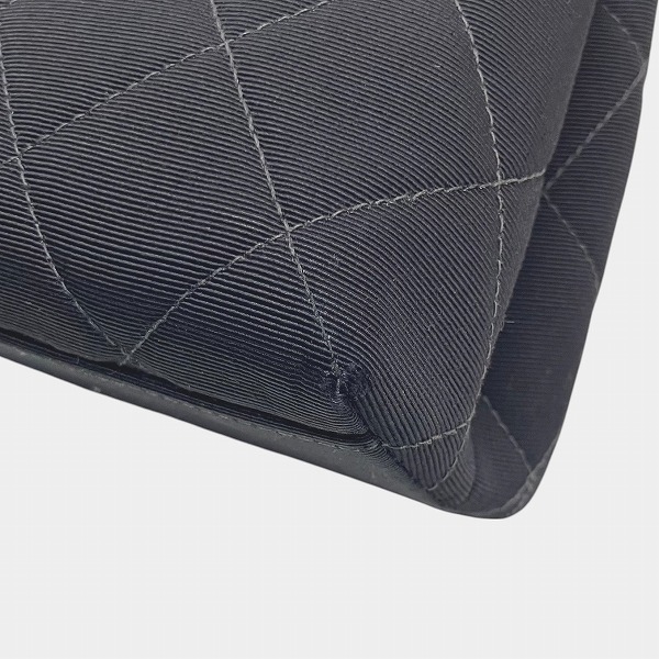 シャネル CHANEL マトラッセ コットン チェーン ココマーク ブラック バッグ ショルダーバッグ レディース【中古】_5